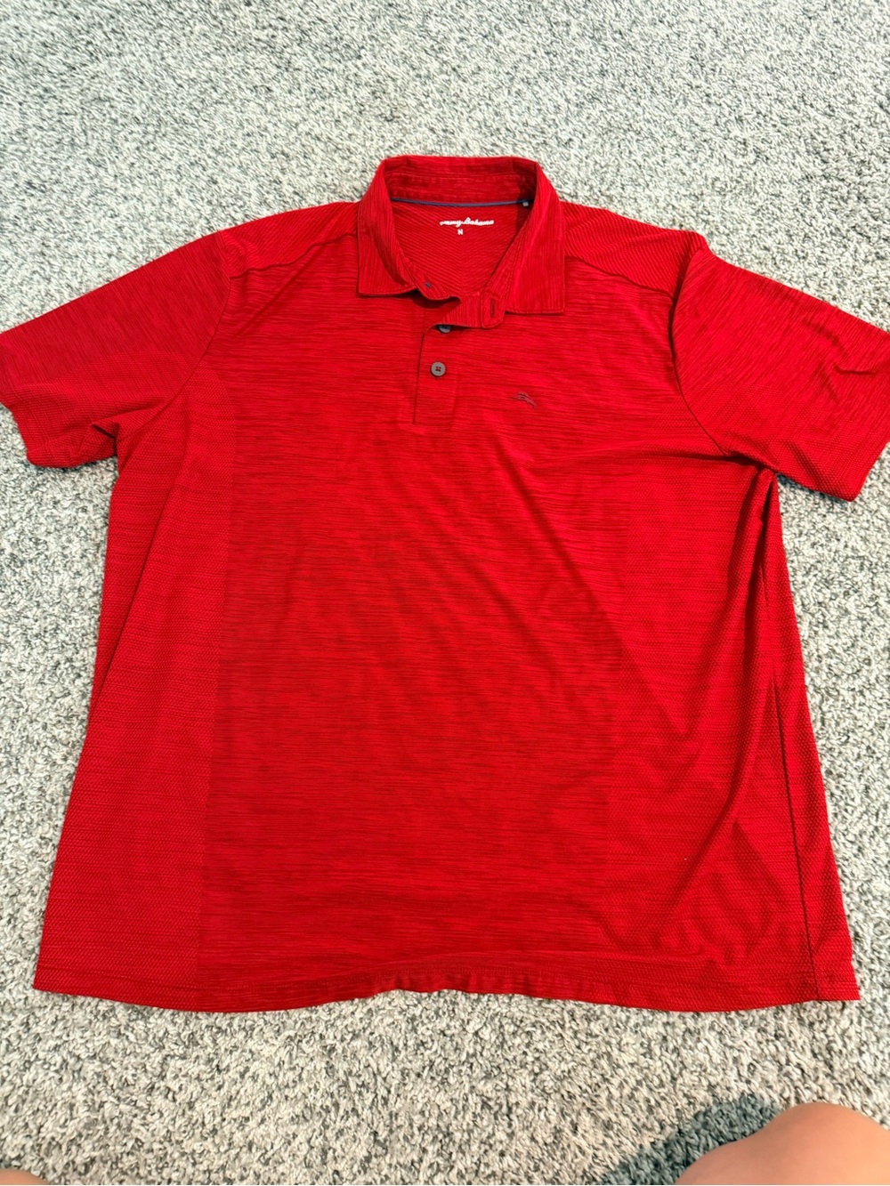 Tommy Bahama Red Performance Polo